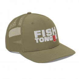 Fish Tongue Trucker Cap - Richardson 112 - Loden